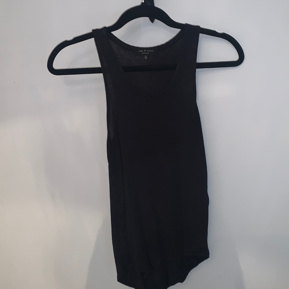 Rag & Bone Black Tank Top